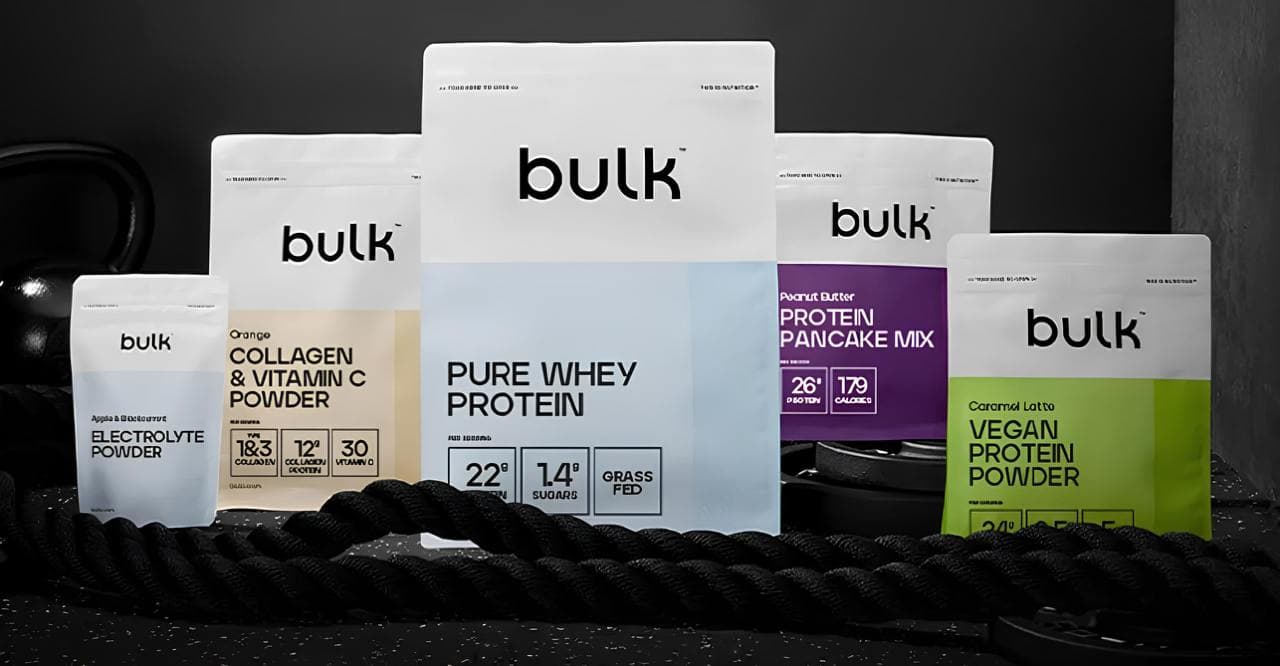 Werbebanner der Marke Bulk