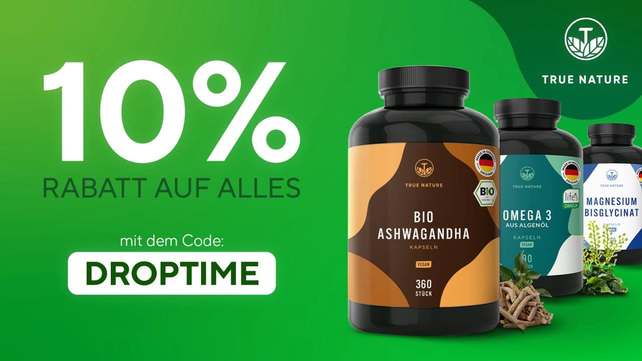 10% Rabatt auf alles bei True Nature bei True Nature