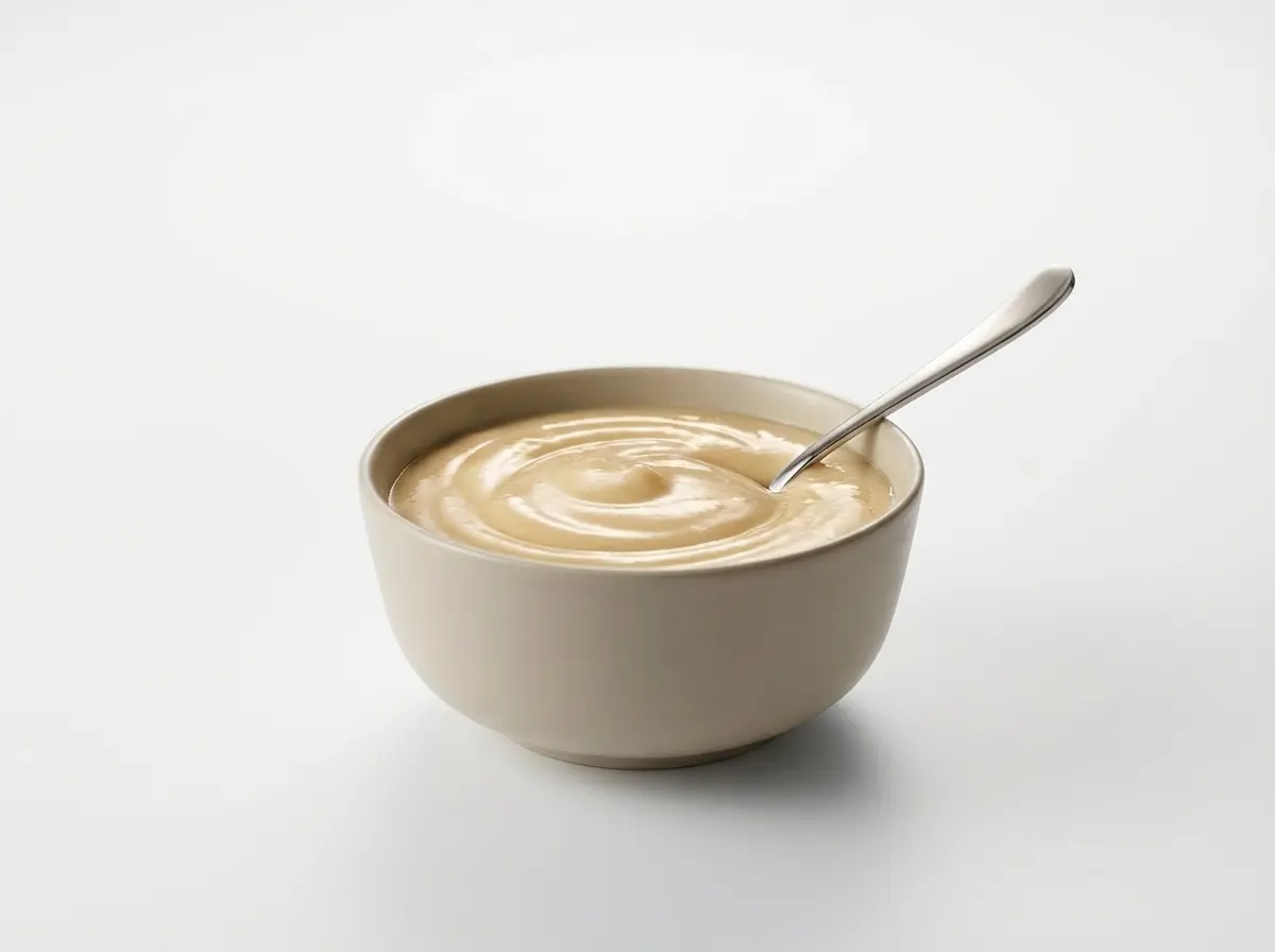 Bild von einer Schüssel mit Protein Pudding.