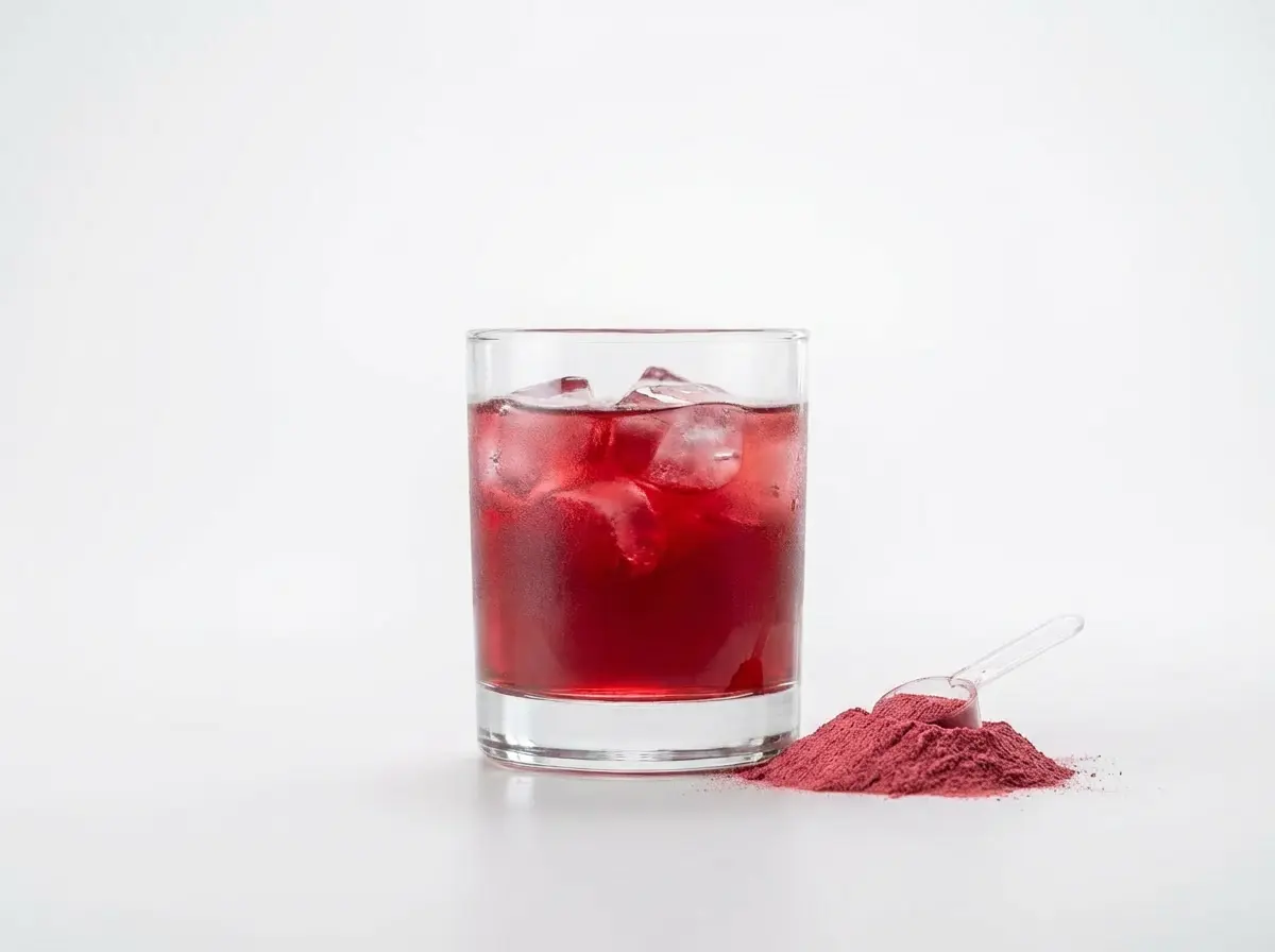 Bild von einem Glas mit Pump Booster.