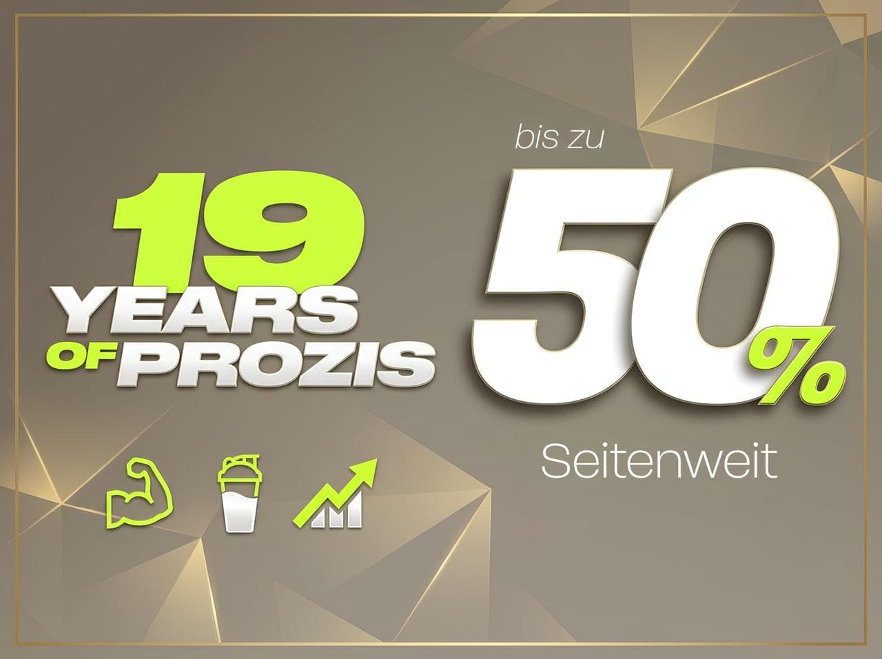 Bis zu 50% auf alles bei PROZIS bei Prozis