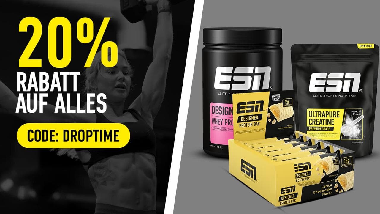 20% Rabatt auf alles bei ESN bei ESN