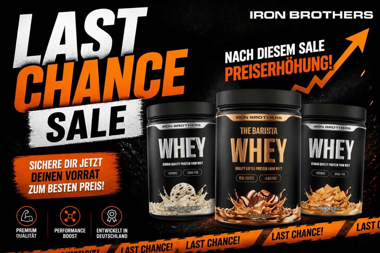 LAST CHANCE Sale bei Iron Brothers bei Iron Brothers