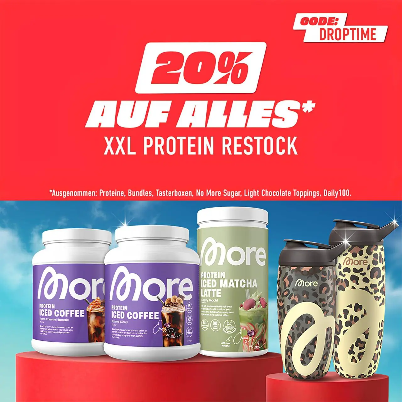 20% auf (fast) alles bei MORE