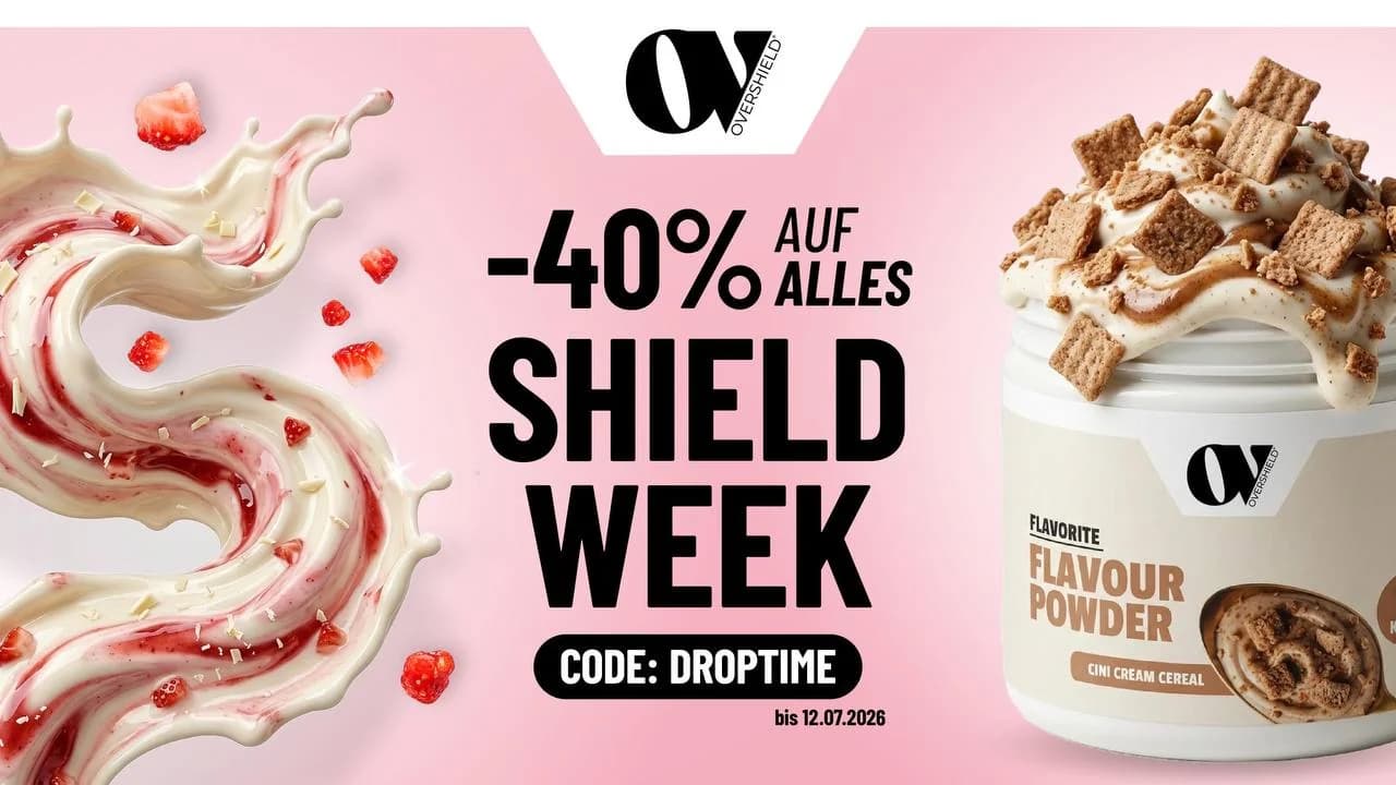 40% auf alles bei Overshield