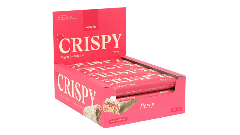 CRISPY Proteinriegel (12 x 55g) - Rang 🧼