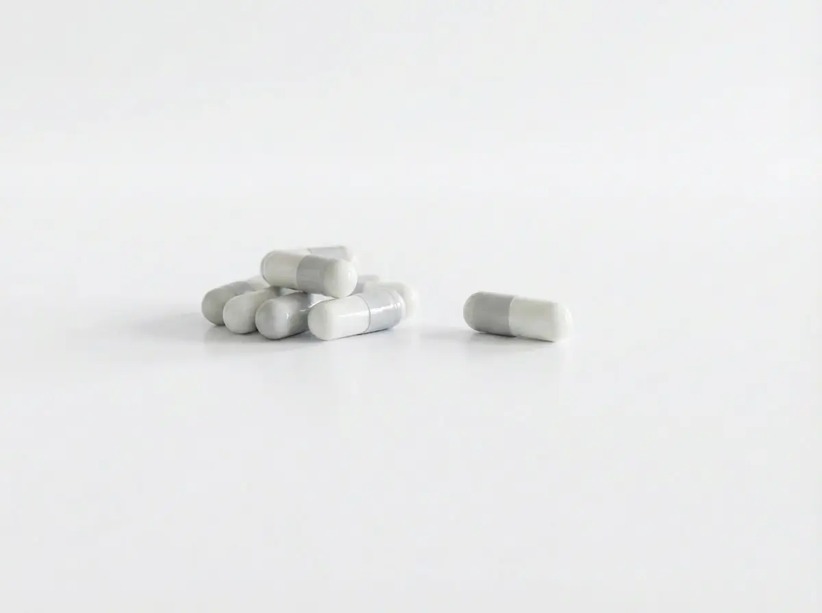 Bild mehrerer Kapseln mit Magnesium.