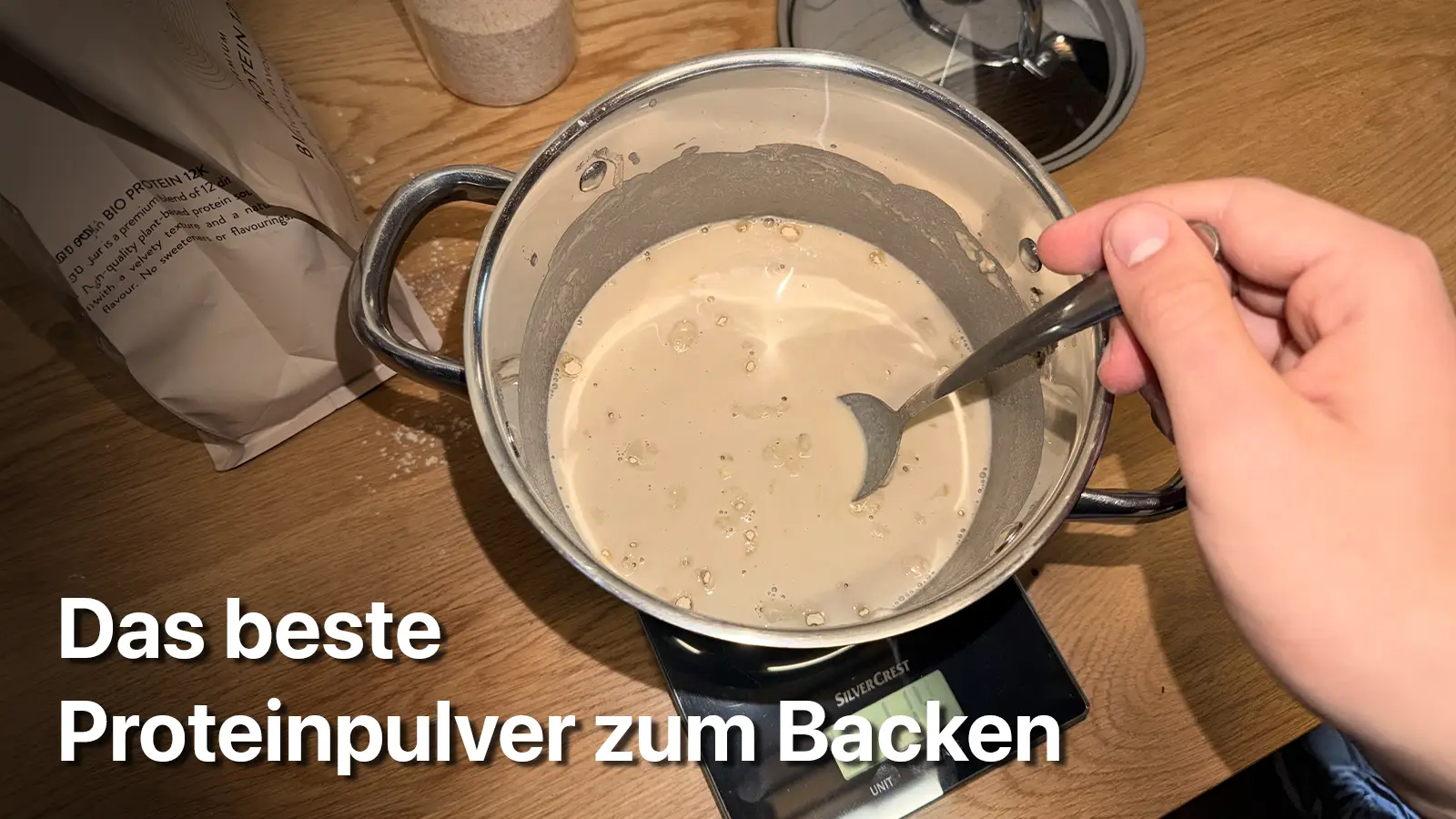 Proteinpulver zum Backen: Die 6 besten Produkte im Test 2026