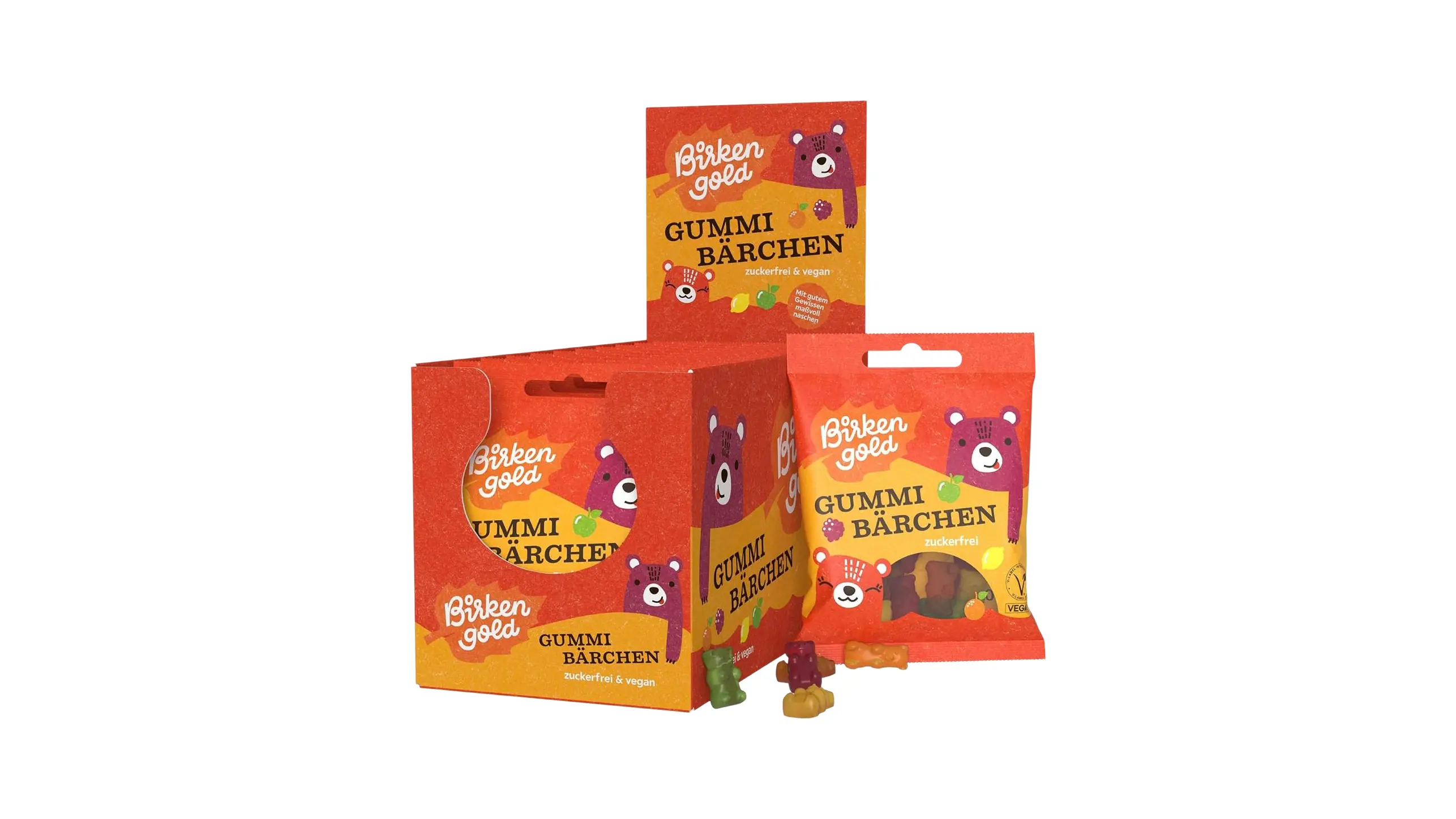 zuckerfreie Gummibärchen (10 x 50g) - Rang 5